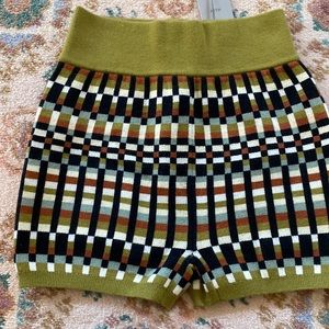 Kith mica multi check knot shorts